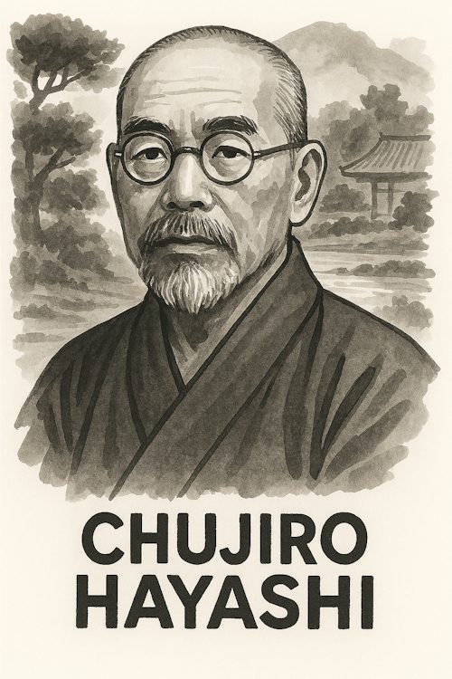 Chujiro Hayashi pencil sketch