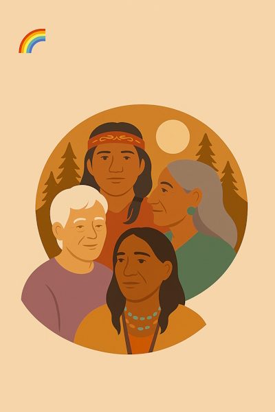trans and 2 Spirit elders graphic